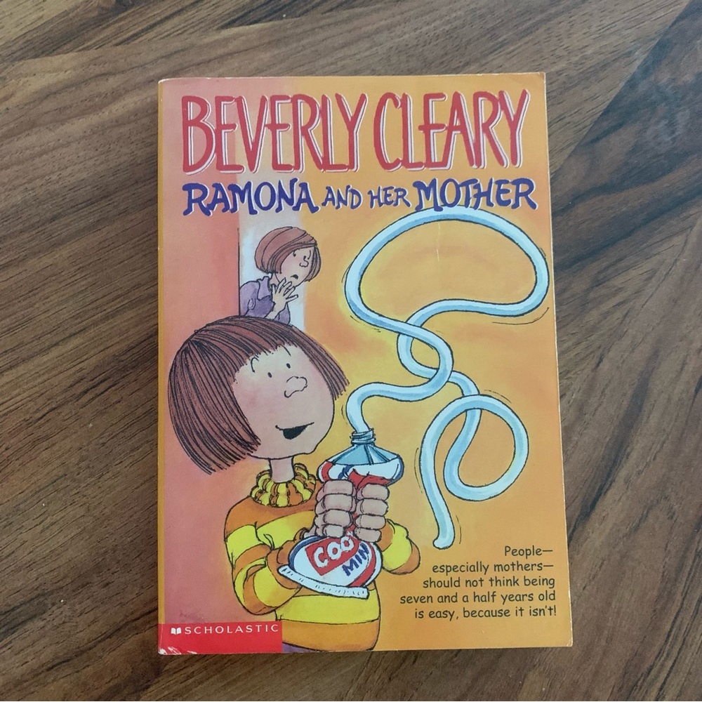 📚2/$12📚 Kid's Novel: Ramona and Her Mother by Beverly Cleary